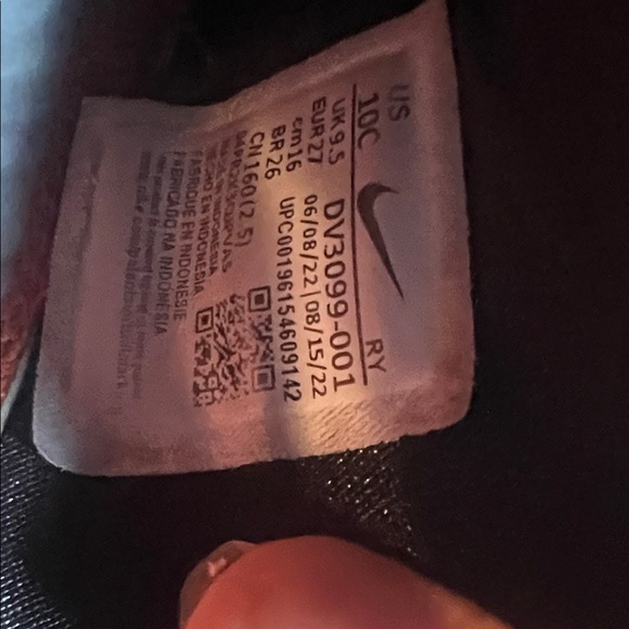 Kids Nike Flex Runner slip-ons toddler 10C - Picture 6 of 8